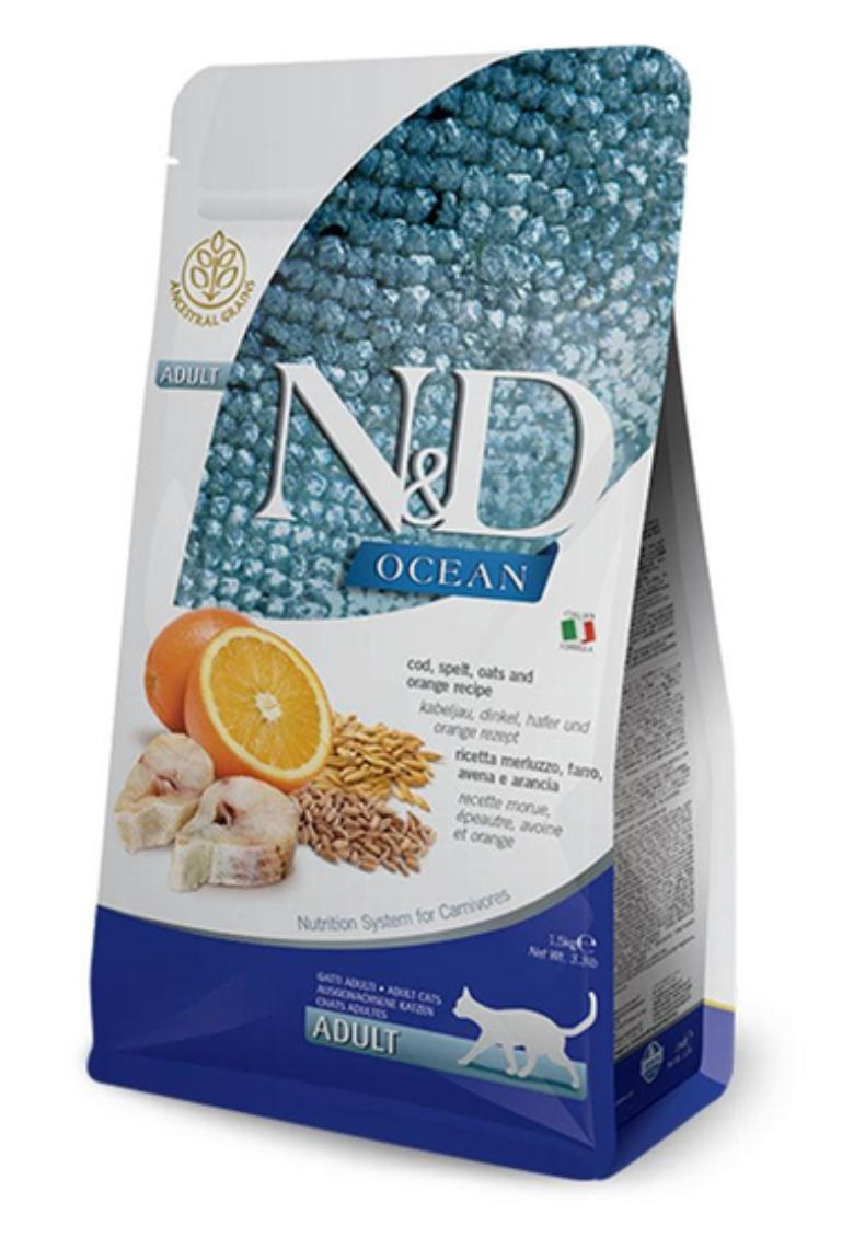 ND CAT OCEAN ADULT FISH 1,5KG